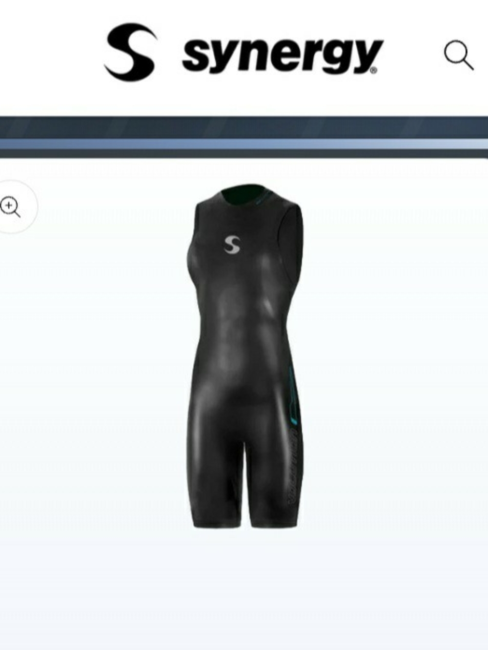 Black Women’s Sleeveless One-Piece Swim Wet Suit Short - Picture 3 of 10